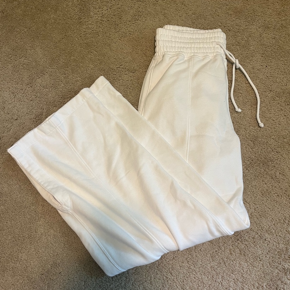 Abercrombie wide leg sweatpants